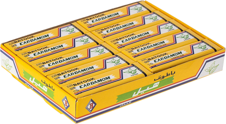 Batook Cardamom Chewing Gum, 20x12.5g