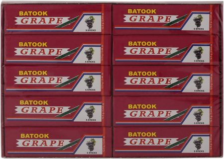 Batook Grape Flavoured Chewing Gum, 20x12.5g