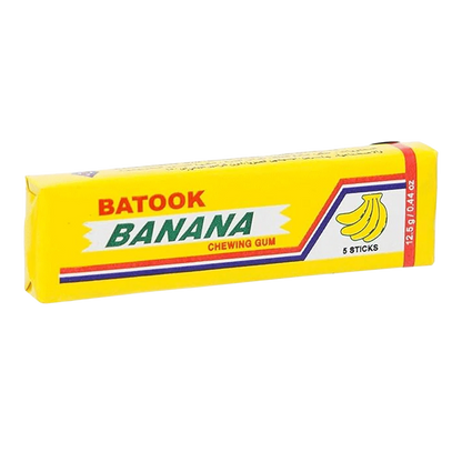 Batook Banana Chewing Gum, 20x12.5g