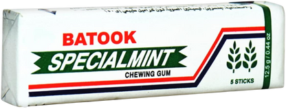 Batook Special Mint Sticks Chewing Gum, 20x12.50g