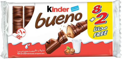 Kinder Bueno Milk Chocolate Bar, 430g