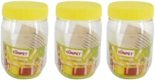 Sunpet Jar, 3x1500ml