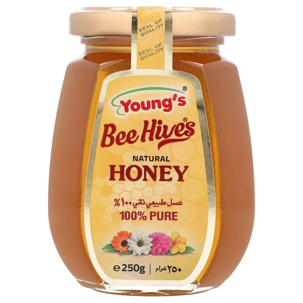 Young's Bee Hives Natural Honey 125g