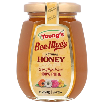 Young's Bee Hives Natural Honey 125g