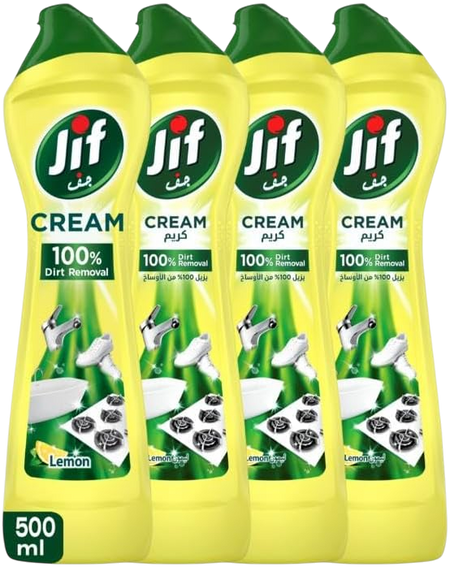 Jif Lemon Cream Cleaner, 500ml