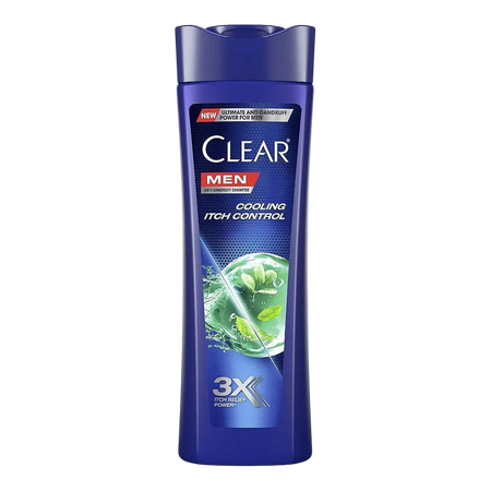 Clear Men Cool Sport Menthol Anti-Dandruff Shampoo, 400ml