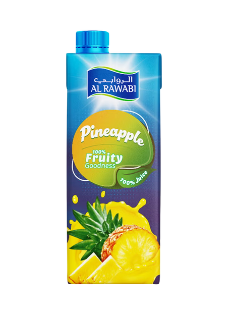 Al Rawabi Pineapple Long Life Juice, 1L
