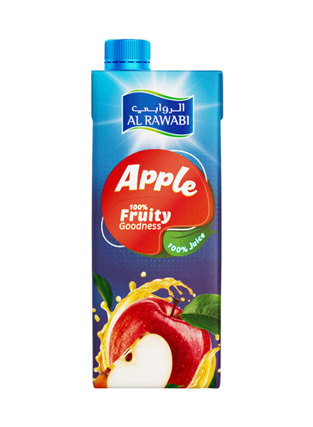 Al Rawabi Apple Long Life Juice, 1L