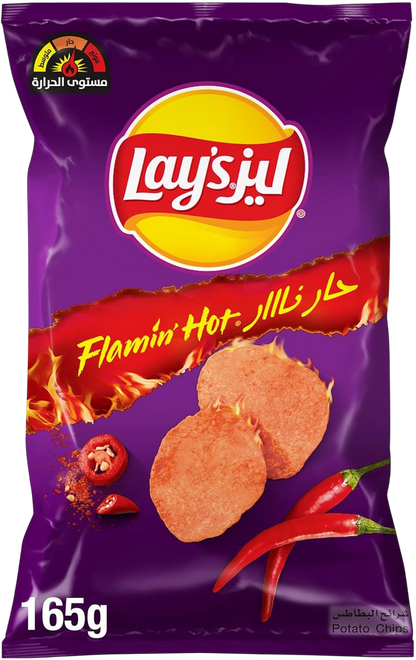 Lay's Flamin' Hot Screamin' Sriracha Potato Chips, 170g