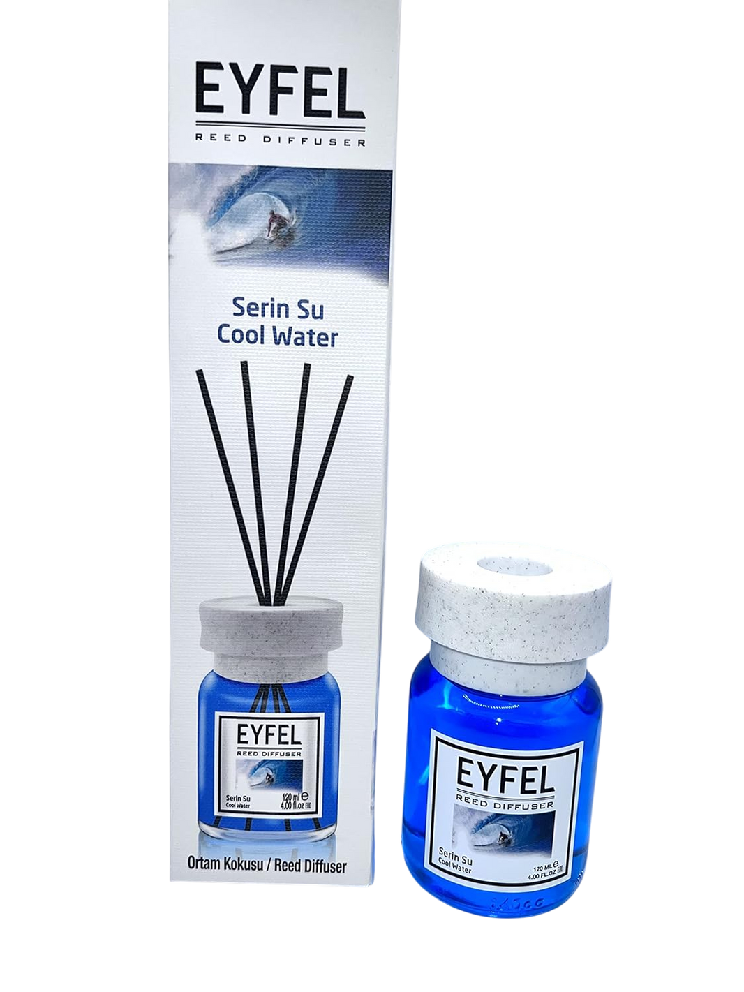 Eyfel Cool Water Reed Diffuser, 120ml