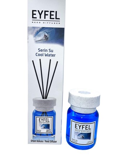 Eyfel Cool Water Reed Diffuser, 120ml