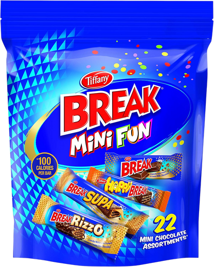 Tiffany Break Crunchy Wafer Fingers in Creamy Milk Chocolate, 316g