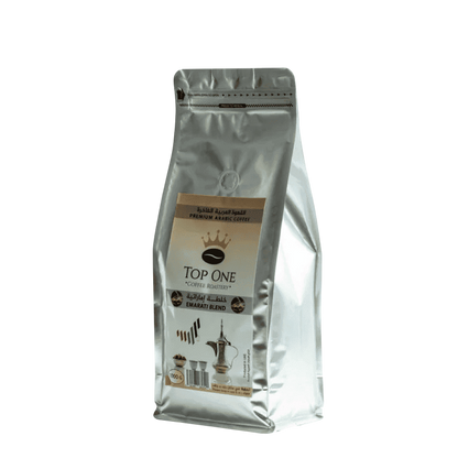 TOP ONE COFFEE R. ASSORTED GROUND COFFEE 250G EMARATI BLEND