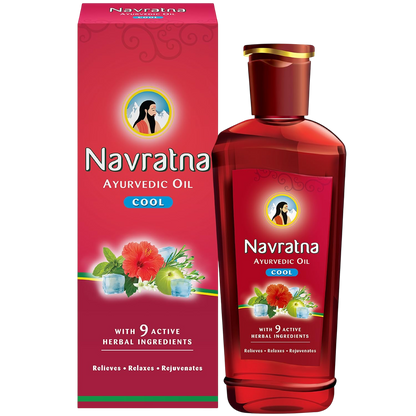 Himani Navratna Herbal Cool Oil For Body And Hair 300 ml