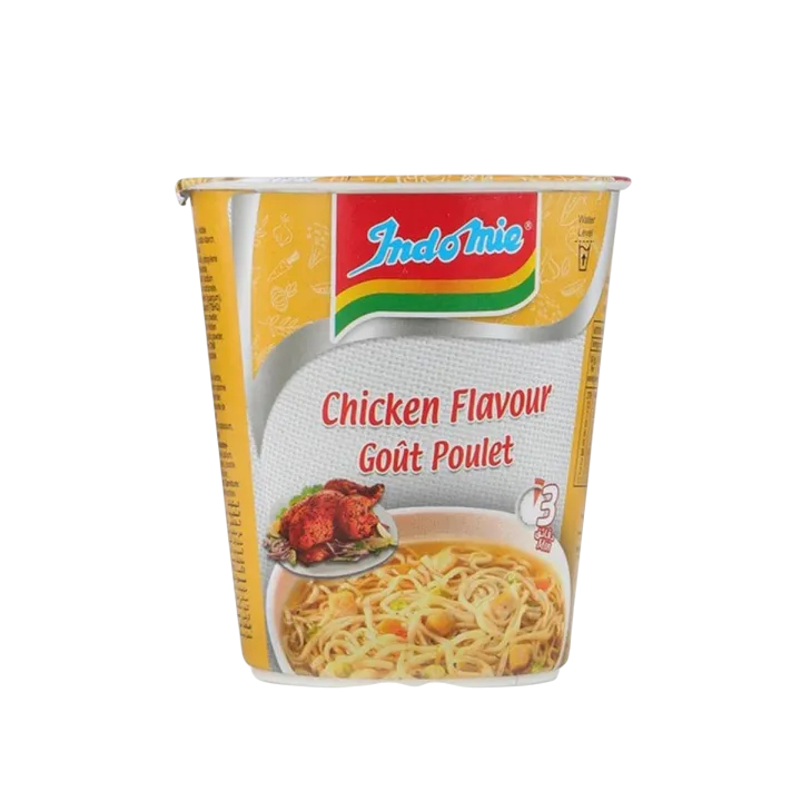 Indomie Chicken Flavor Noodles Cup, 60g