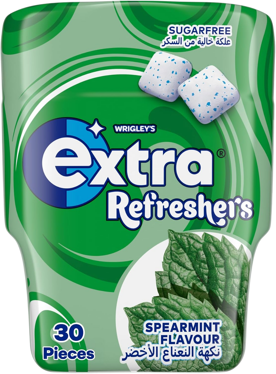 Extra Handy Pack Refresher Spearmint Cubies, 15g