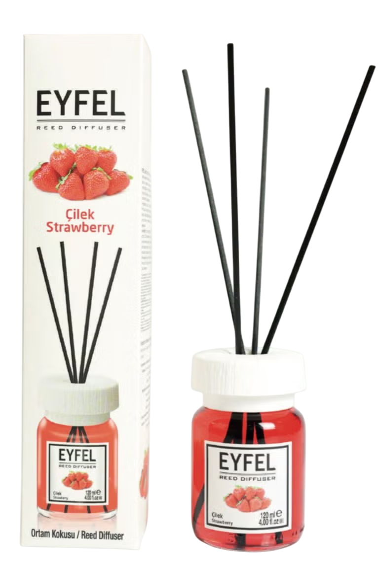 Eyfel Strawberry Reed Diffuser, 120ml