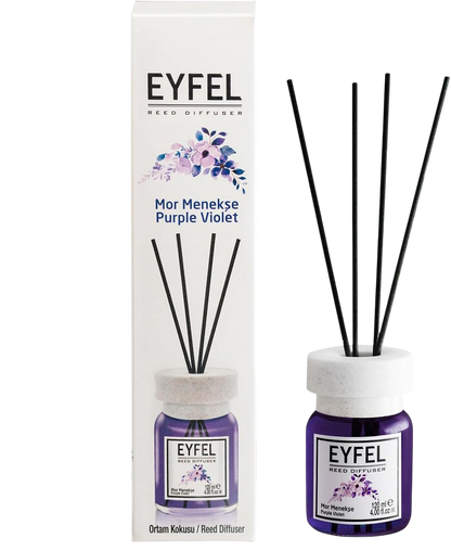 Eyfel Violet Reed Diffuser, 120ml