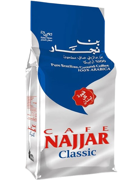 Cafe Najjar Classic Pure Brazilian Arabica Ground Coffee, 200g