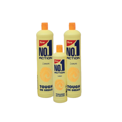 No.1 Dish Wash, 2x800ml + 400ml