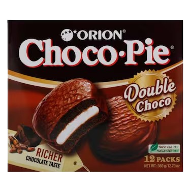 Orion Choco Pie Double Chocolate Biscuits, 360g
