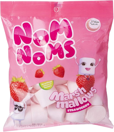 Nom Noms Strawberry Marshmallows, 150g