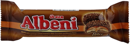 Ulker Albeni Bites Chocolate Coated Caramel Biscuits, 3 Pieces