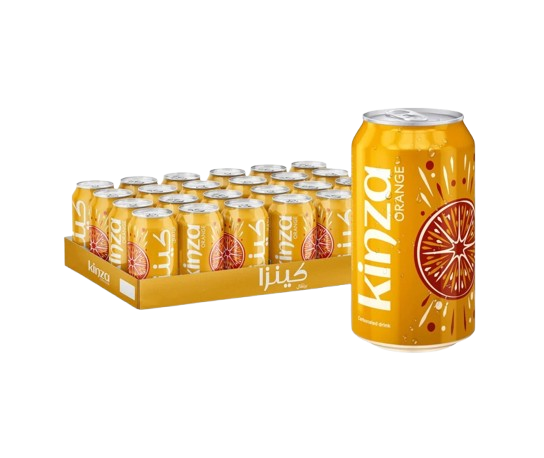 Kinza Orange Carbonated Drink, 320ml