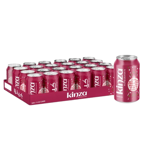Kinza Pomegranate Carbonated Drink, 320ml