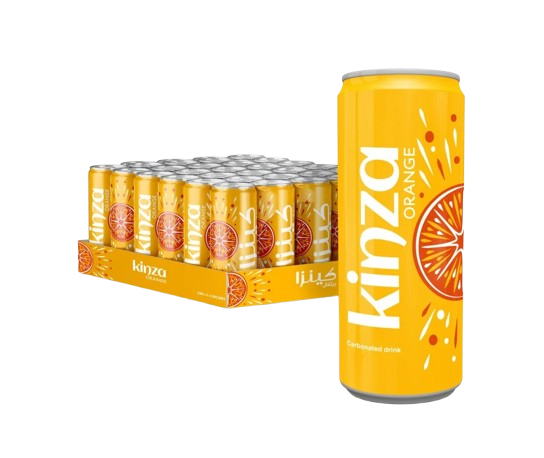 Kinza Orange Soft Drink, 250ml
