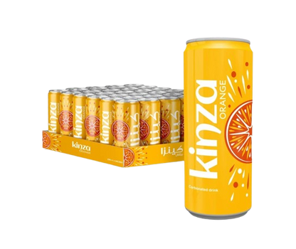 Kinza Orange Soft Drink, 250ml