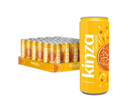 Kinza Orange Soft Drink, 250ml