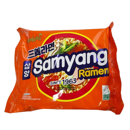 Samyang Original Ramen Noodle Soup Pack, 5x120g