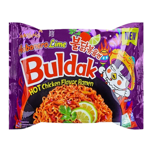 Samyang Buldak Habanero Lime, 5x135g