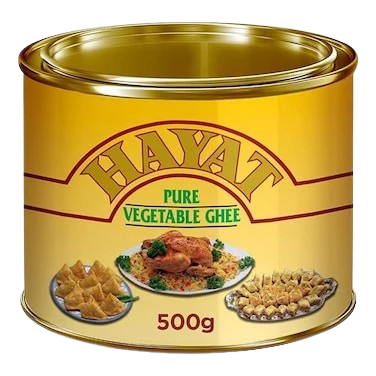 Hayat Pure Vegetable Ghee, 500g