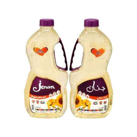 Jenan Vegetable Cooking Oil, 2x1.5L