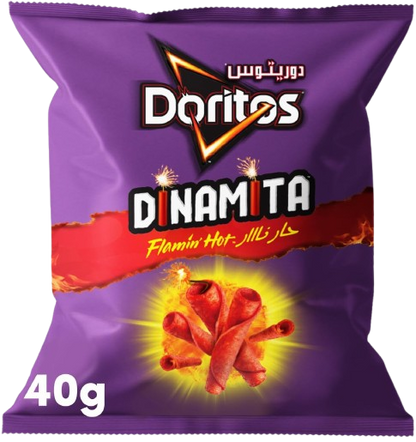 Doritos Dinamita Flamin' Hot Tortilla Chips, 40g