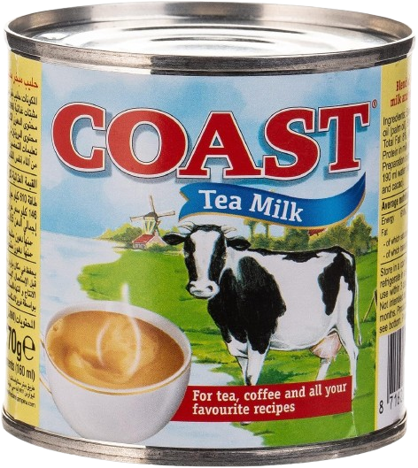 Coast Evaporated Milk 170g