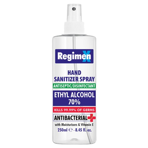 RegimenX Hand Sanitizer Spray, 250ml