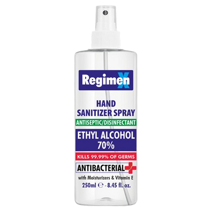 RegimenX Hand Sanitizer Spray, 250ml