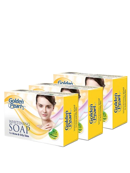 Golden Pearl Assorted Soap, 3x100g