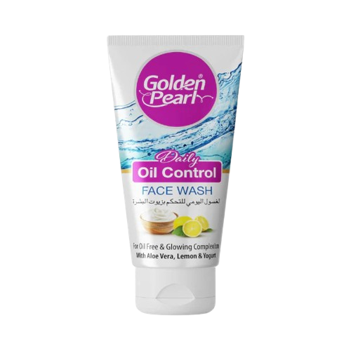 Golden Pearl Daily Oil Control Face Wash with Aloe Vera Lemon & Yogurt, 150ml