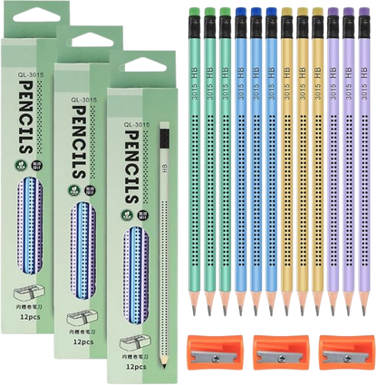 Al Taher Hb Pencils, 36 Pieces