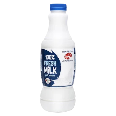 Al Ain Farms Full Cream Milk, 1L