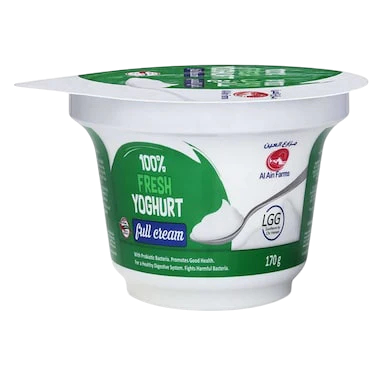 Al Ain Farms Full Cream Fresh Yoghurt, 170g