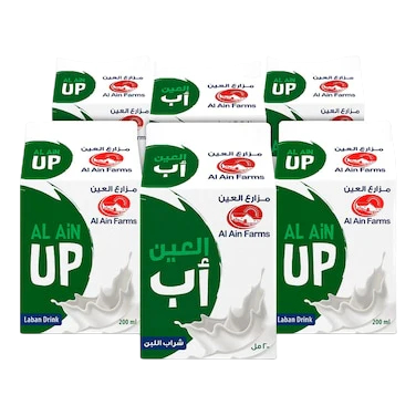Al Ain Laban Drink, 6x200ml