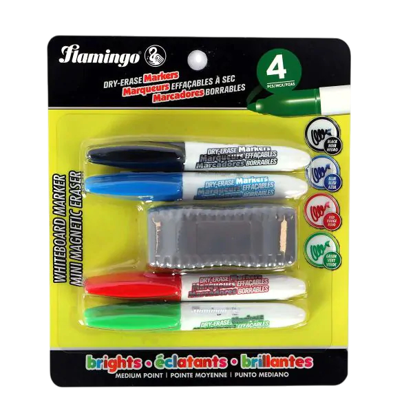 Flamingo White Board Marker Set