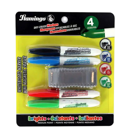 Flamingo White Board Marker Set