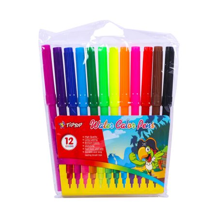 Tip Top Water Colour Pen,  24 Pieces