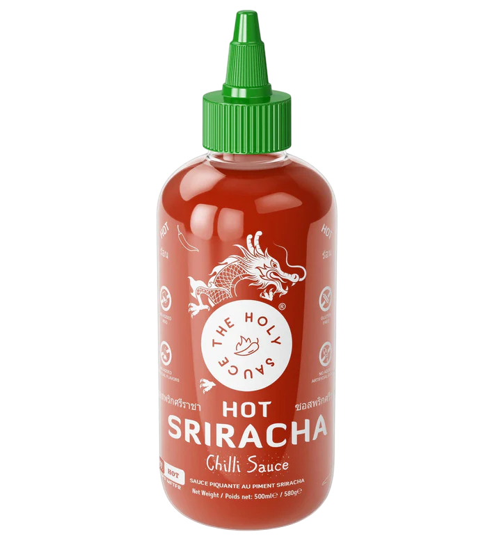 The Holy Sauce Sriracha Chlilli Sauce, 12x300g